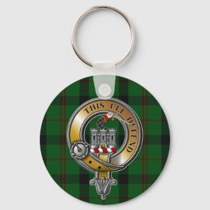Kincaid Tartan & Badge Keychain