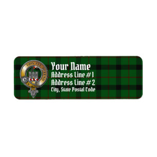 Kincaid Tartan & Badge Label