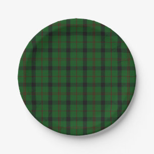 Kincaid Tartan Plaid Paper Plate