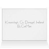 Kincasslagh, County Donegal, Ireland. Cards (Inside Horizontal (Top))