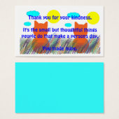 Kind Acts Thank-You (Front & Back)