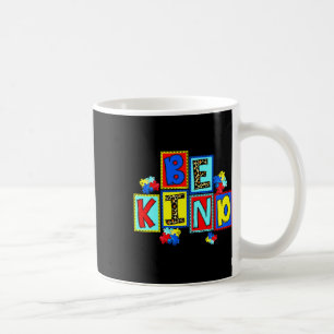 Kind Autism Awareness Asl Kindness Autism Mom Teac Coffee Mug