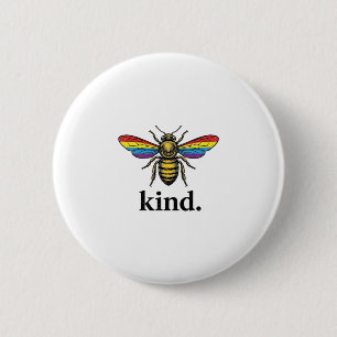 Kind Bee Vintage Rainbow Wing Shirt Design (2)_1 Button