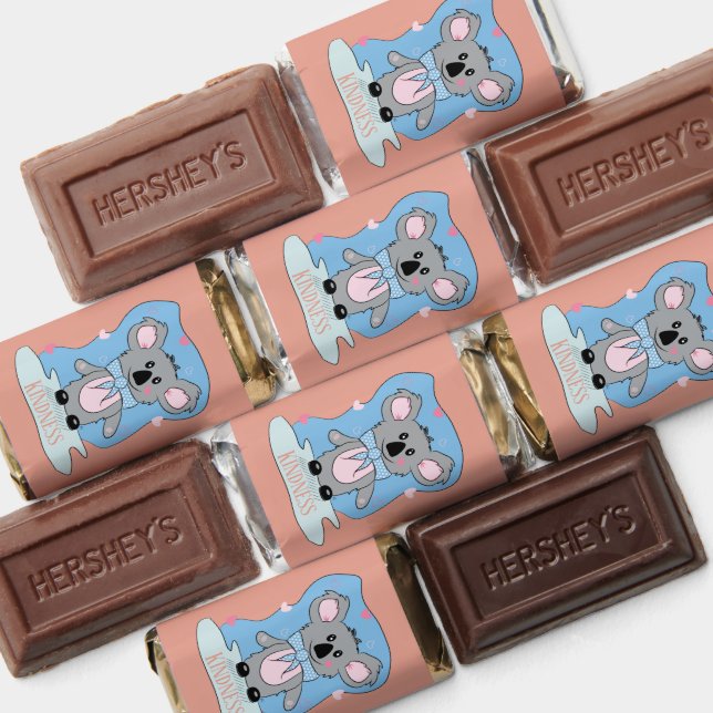 Kind Cartoon Koala | Valentine's Day Hershey's Miniatures (Assorted)
