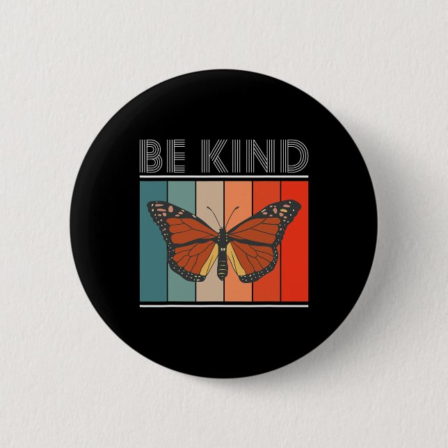 Kind Deaf-mute  Button (Front)