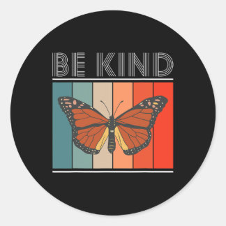 Kind Deaf-mute Classic Round Sticker
