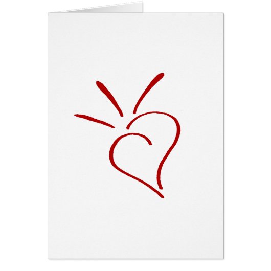 Kind Heart Red - Cards (Front)