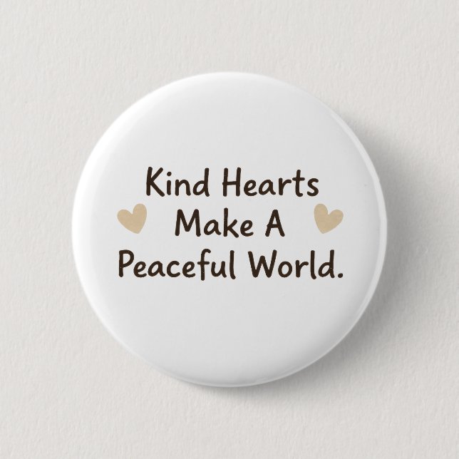 Kind Hearts Button (Front)