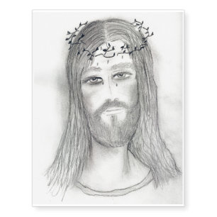 Kind Jesus Temporary Tattoos