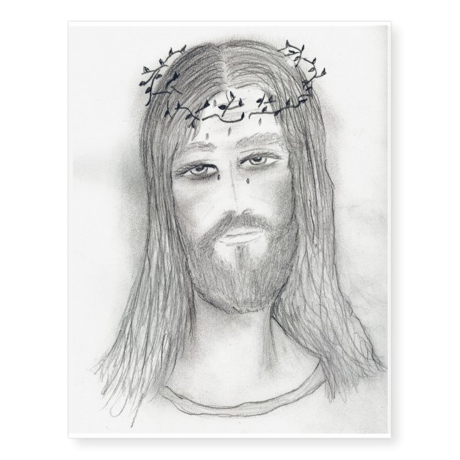 Kind Jesus Temporary Tattoos (Front)
