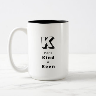 Kind K - Personalized Luxury Praise Mug