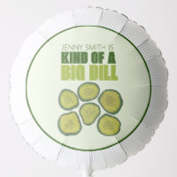 Kind of a Big Dill Deal Green Pickle Chip Congrats