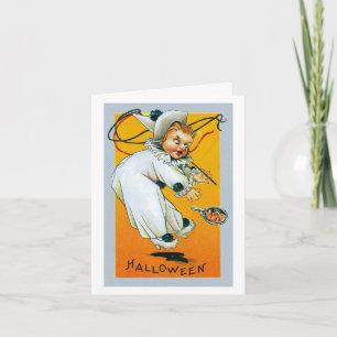 Kind of Creepy Vintage Halloween Card