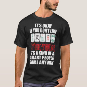 Kind Of Smart People Game Board Mahjong T-Shirt