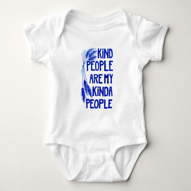 Kind People Baby Bodysuit / Shirt (Front)