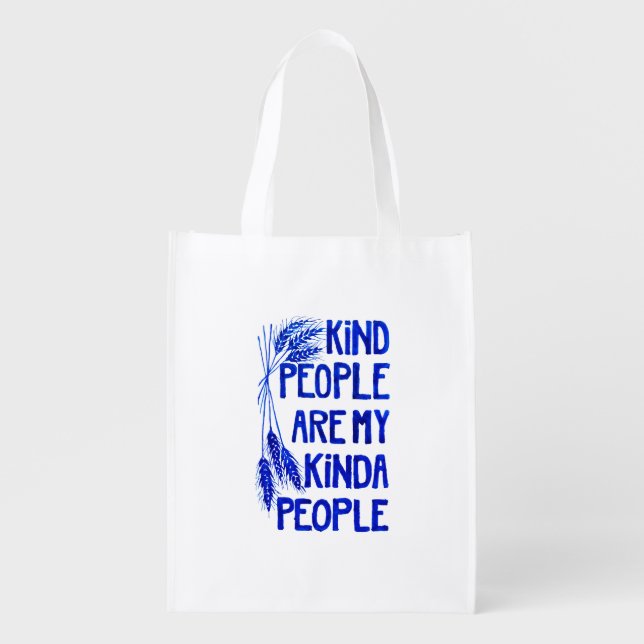 Kind People Reusable Grocery Bag (Front)