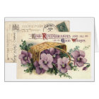 Kind Remembrances and Good Wishes Card