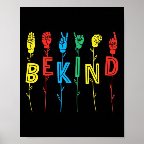 Kind Sign Language Hand Autism Awareness Asl Inter