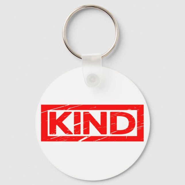 Kind Stamp Keychain (Front)