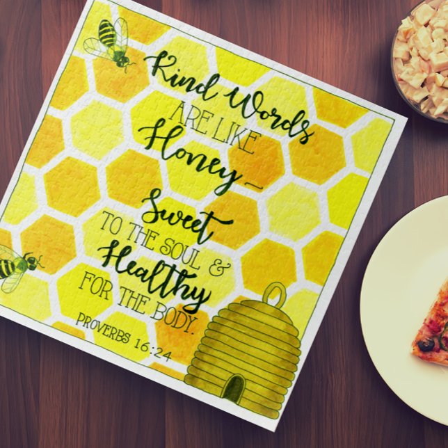 Kind Words are Like Honey Inspirational Jigsaw Puzzle (Creator Uploaded)