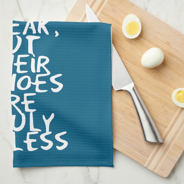 Kind words kitchen towel (Quarter Fold)