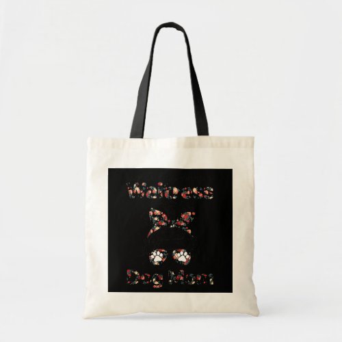 Kinda busy being a Waitress and a Dog Mom dog Tote Bag