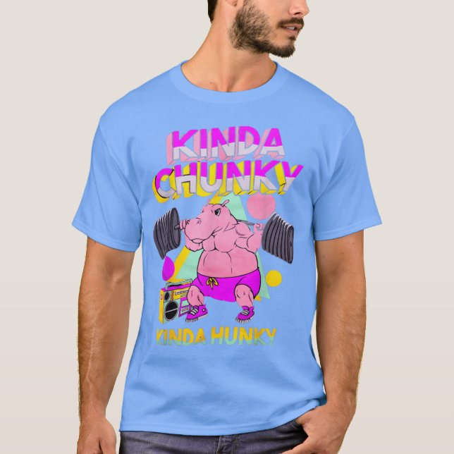 Kinda Chunky Kinda Hunky vintage T-Shirt (Front)