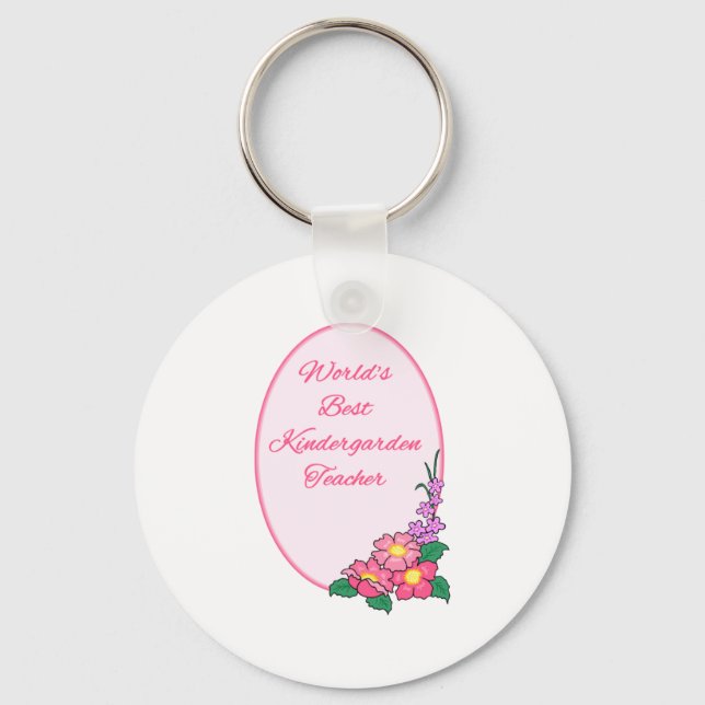kindergarden Teacher Keychain (Front)