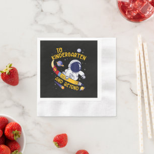 Kindergarten And Beyond Astronaut Back To School Napkins