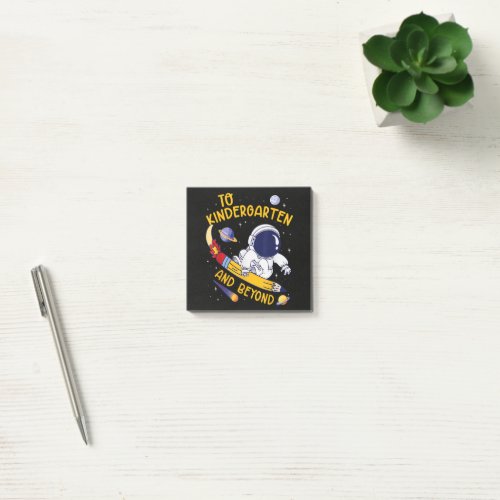 Kindergarten And Beyond Astronaut Back To School Post-it Notes