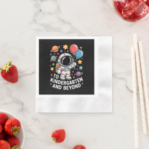 kindergarten and beyond astronaut space napkins