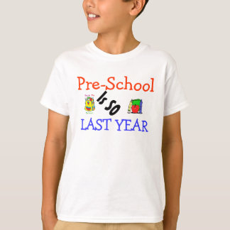 KINDERGARTEN CHILD'S T-SHIRT TEMPLATE