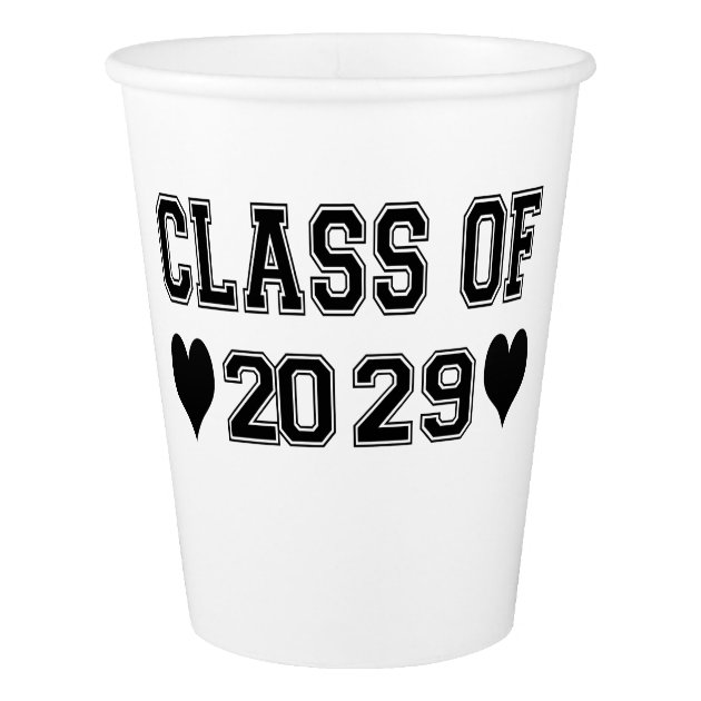 Kindergarten Class Of 2029 Paper Cup
