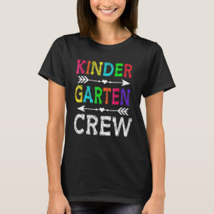Kindergarten Crew Back To School For Teacher Stud T-Shirt