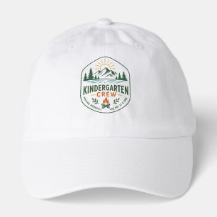 Kindergarten Crew Camp Badge Teacher Appreciation Hat