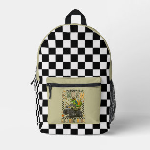 Kindergarten Crusher: Monster Truck Confidence Printed Backpack
