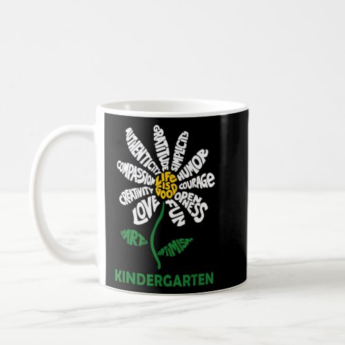 Kindergarten Daisy Flower Towering Daisy The Of Op Coffee Mug