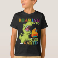 Kindergarten Dinosaur T Rex Back to School T-Shirt