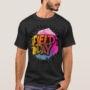 Kindergarten Field Day 2022 Let The Games Begin Ki T-Shirt