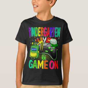Kindergarten Game On Back To School T-Shirt