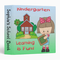 Kindergarten Girl Learning is Fun 1.5