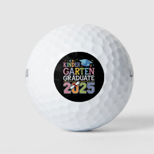 Kindergarten Graduate 2025 Graduation School Golf Balls