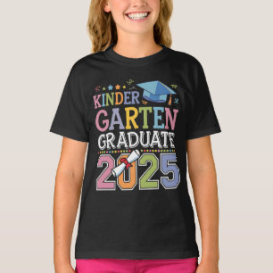 Kindergarten Graduate 2025 Graduation School T-Shirt