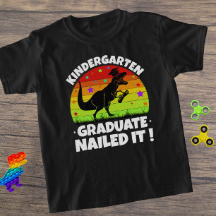 Kindergarten Graduate T-Rex Dino Child's T-Shirt