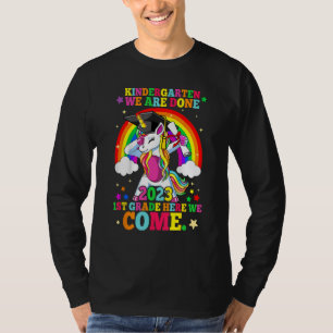 Kindergarten Graduation 2023 Magical Unicorn Girls T-Shirt