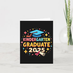 Kindergarten Graduation 2025 Graduate Kids Boys Gi Card