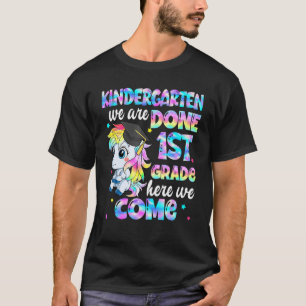 Kindergarten Graduation Back To School Magical Uni T-Shirt
