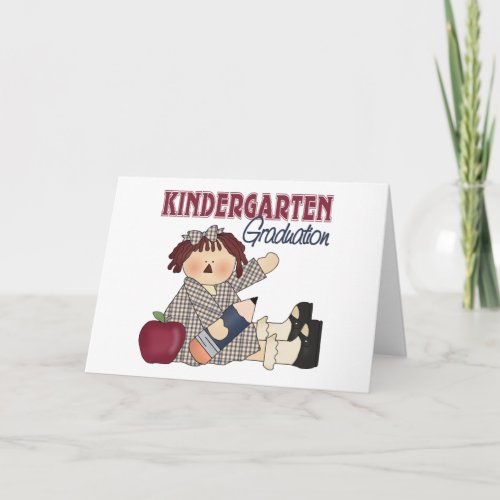 Kindergarten Graduation Card