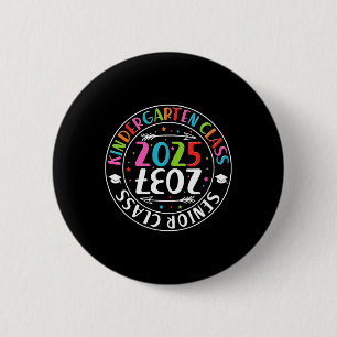 Kindergarten Graduation Cl Of 2025 Senior Cl Of 20 Button