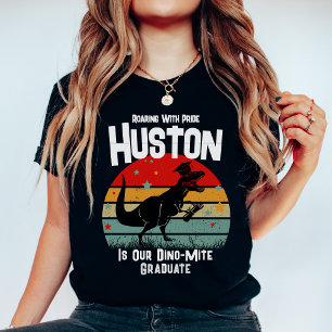 Kindergarten Graduation Dinosaur Custom Family T-Shirt